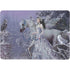 Fairy with Horse in Snow by Nene Thomas Surface Laptop Studio Skin